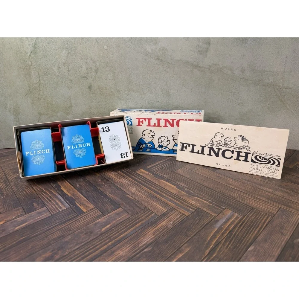 Vintage Flinch (1963) Card Game - Parker Brothers - Complete